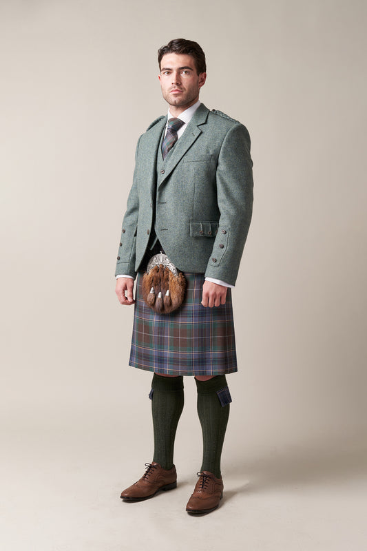 Outfit Builder - Handmade Kilt - Weathered Pride of Scotland - Mediumweight Cloth