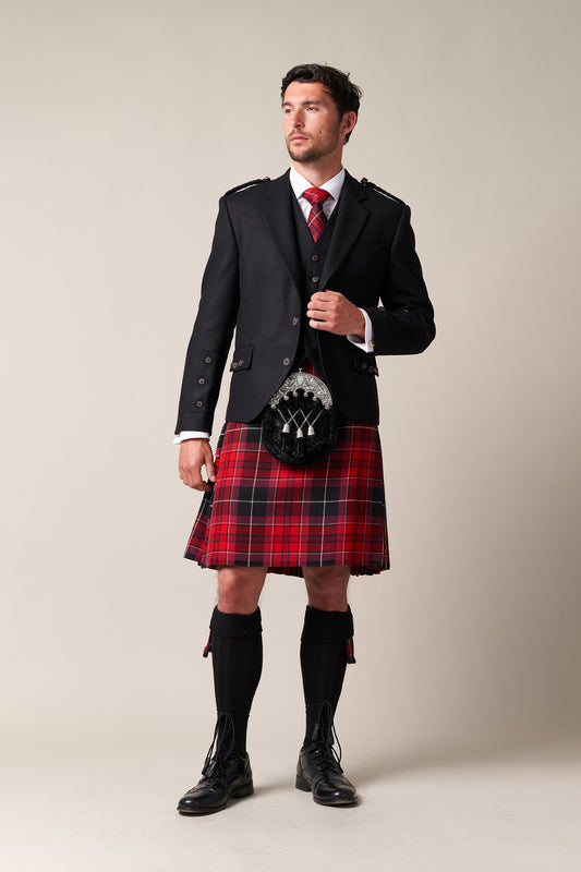 Outfit Builder - Handmade Kilt - Pride of Wales - Mediumweight Cloth
