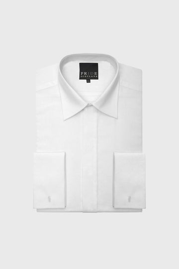 White Pride of Scotland Dress Shirt