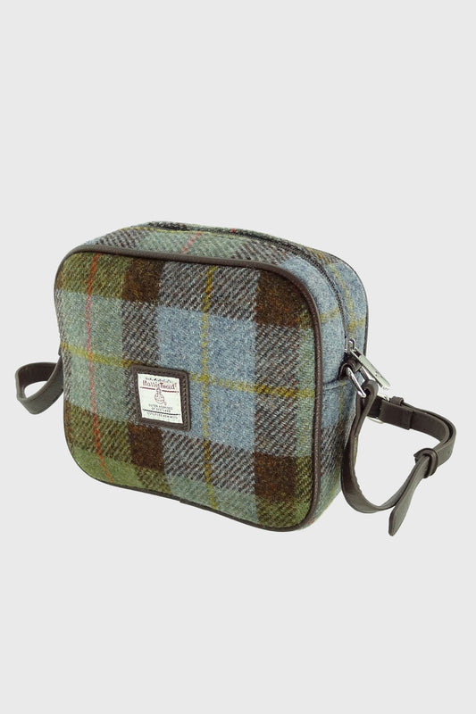 Harris Tweed Almond Mini Bag - MacLeod Tartan
