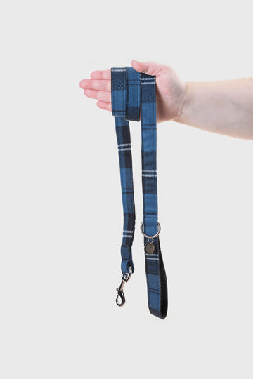Ramsay Blue - Luxury Dog Lead