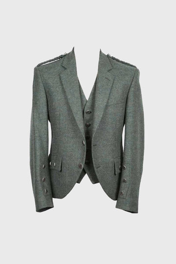 *Ex-Hire* Dark Green Crail Jacket & Waistcoat
