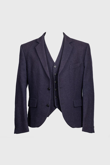 *Ex-Hire* Navy Contemporary Jacket & Waistcoat