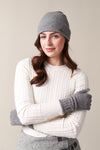 Grey Pride Wool & Cashmere Gloves