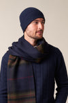 Navy Pride Wool & Cashmere Beanie