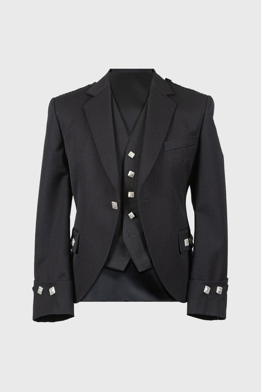 Black Oban Argyll Jacket