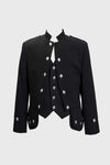 **Ex-hire** Black Sherrifmuir Pride Jacket & Waistcoat