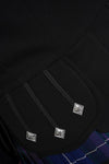 **Ex-hire** Black Sherrifmuir Pride Jacket & Waistcoat