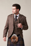 Brown Crail Jacket & Waistcoat