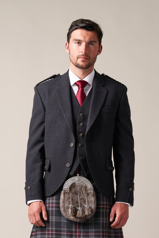 Charcoal Argyll Jacket & Waistcoat