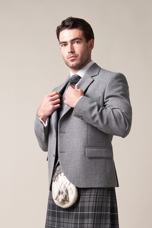 Light Grey Contemporary Jacket