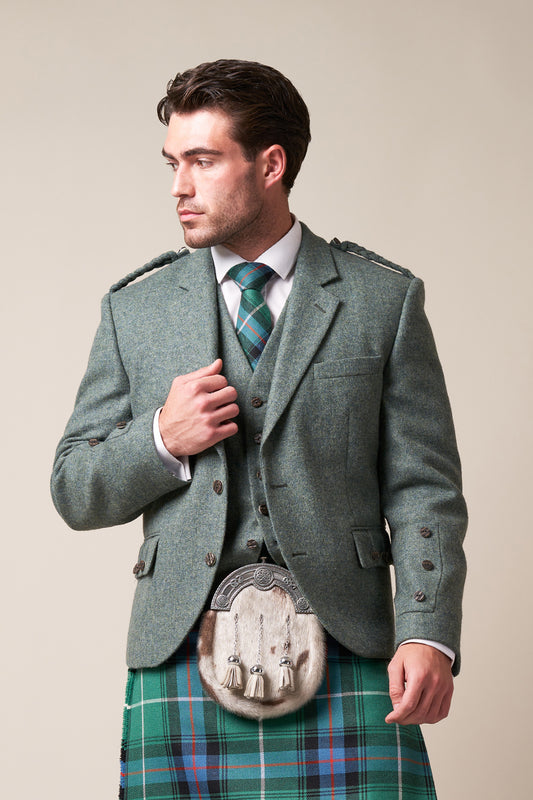 Lovat Green Crail Jacket & Waistcoat