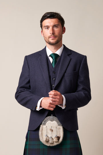 Navy Contemporary Jacket