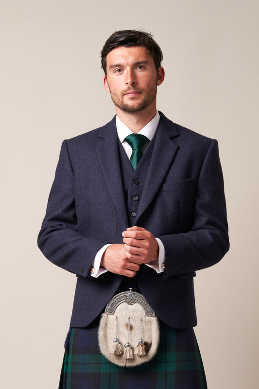 Navy Contemporary Jacket
