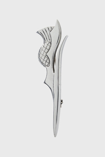 Isla Thistle Kilt Pin - Polished