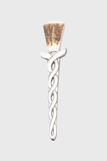 Staghorn Celtic Kilt Pin - Polished