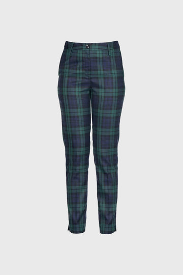 Ladies Black Watch Modern Tartan Trousers