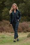 Ladies Black Watch Modern Tartan Trousers