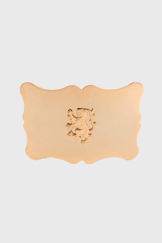 Pride Belt Buckle - Gold