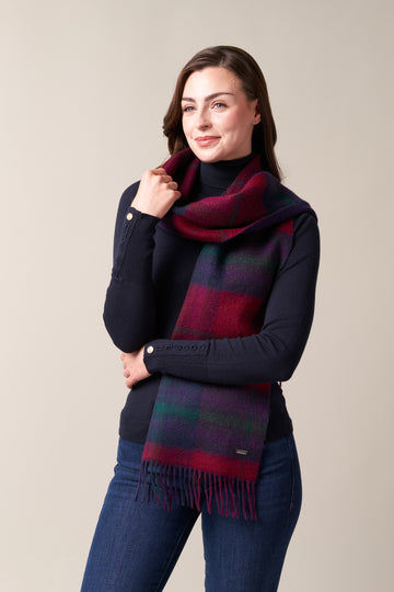Autumn Pride & Purple Scarf