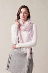 Cherry Blossom & Grey Scarf