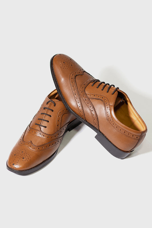 Pride Brown Day Leather Brogue
