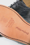 Thistle Shoes Black Leather Day Brogues