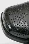Thistle Shoes Black Leather Ghillie Brogues