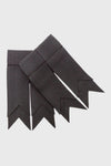 Stealth Grey Plain Coloured Garter Flashes