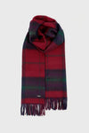 Autumn Pride Tartan & Purple Scarf