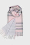 Cherry Blossom & Grey Scarf