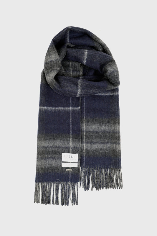 Midnight Pride & Grey Scarf
