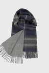 Midnight Pride Tartan & Grey Scarf