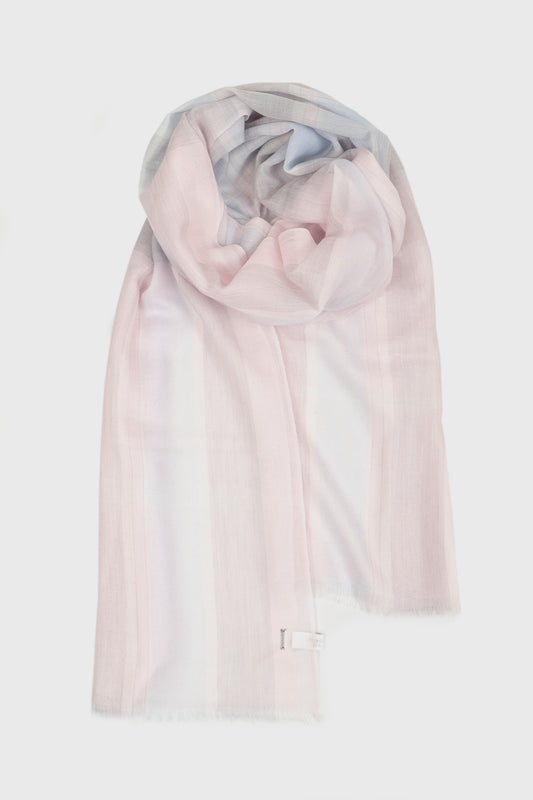 Cherry Blossom Merino Wool Scarf