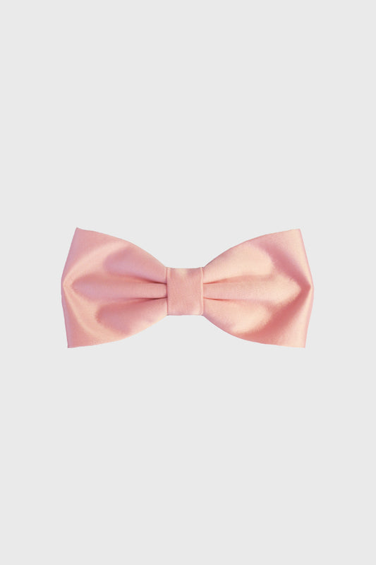 Pastel Pink Bow Tie