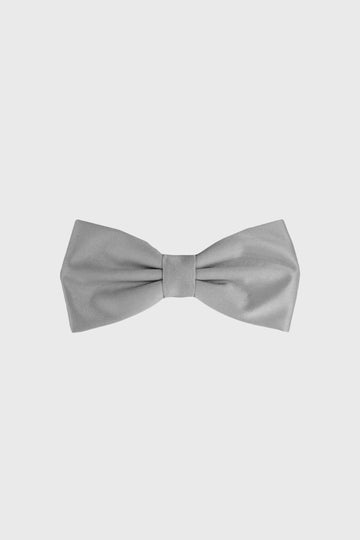 Silver Bow Tie