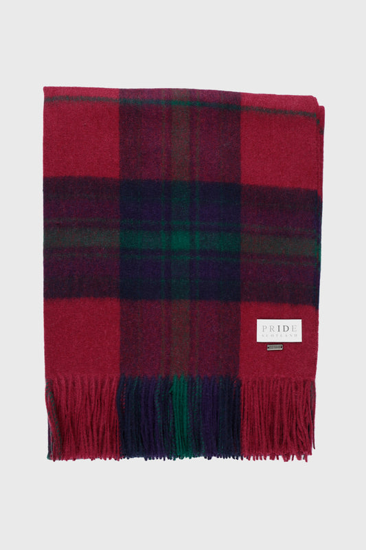Autumn Pride Tartan Blanket