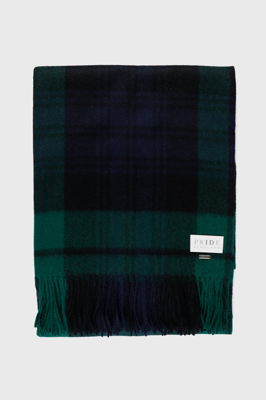 Black Watch Modern Tartan Blanket