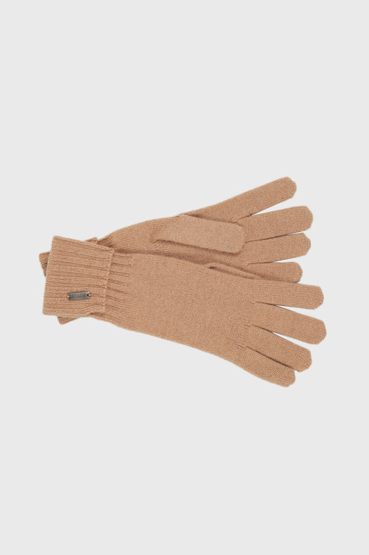 Camel Pride Wool & Cashmere Gloves