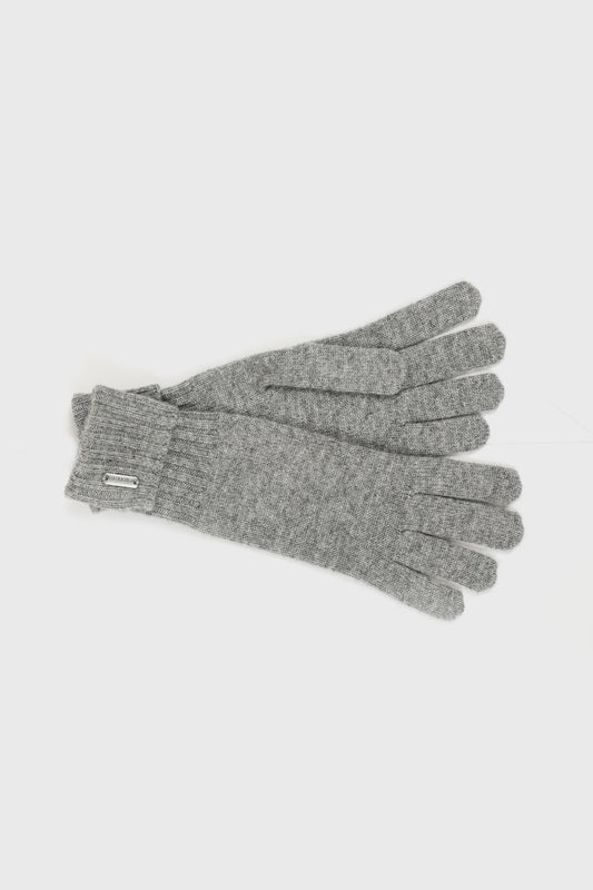 Grey Pride Wool & Cashmere Gloves
