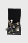 Gold Pride Hip Flask Set