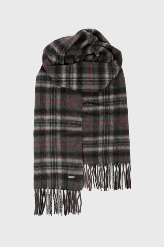 Silver Pride Tartan Scarf