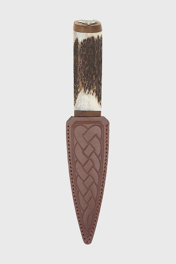 Stag's head Staghorn Sgian Dubh
