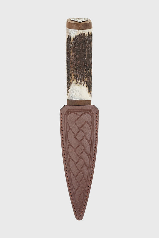 Stag's head Staghorn Sgian Dubh