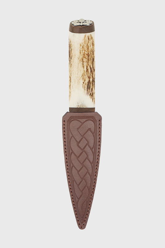 Thistle Staghorn Sgian Dubh