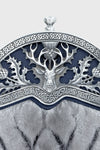 Sapphire Mink and Stag Sporran