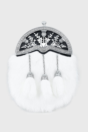 White Rabbit & Thistle Sporran