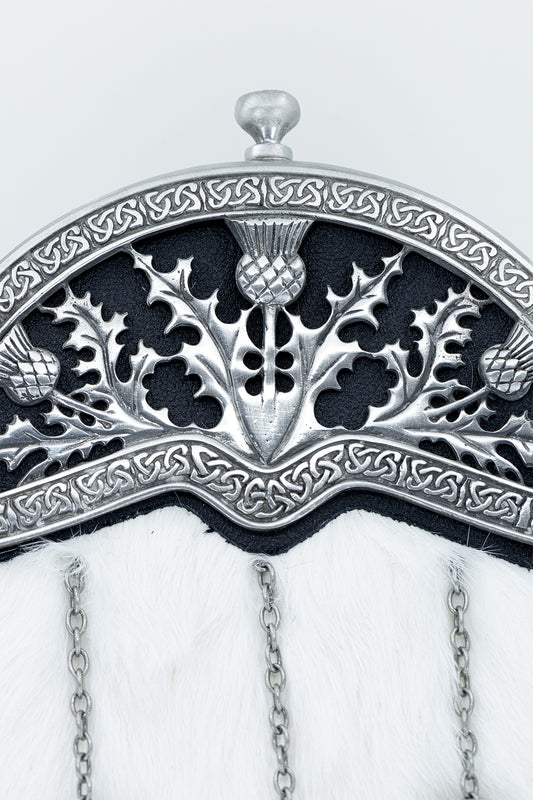 White Rabbit & Thistle Sporran