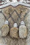 Brown Wild Rabbit Fur Thistle Dress Sporran