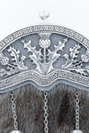 Mid Grey Seal Thistle Dress Sporran